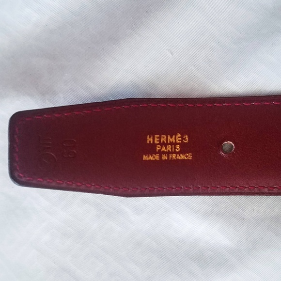 SALE Hermes 32mm Constance H Logo Belt - Picture 8 of 8